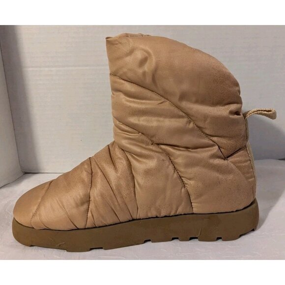 Piumestudio Luna Pillow Boots Evereve Winter Camel Tan Italy Womens Sz 39/8 Fun - Picture 5 of 11